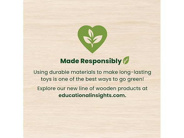 Educational Insights Count & Match Wooden Set