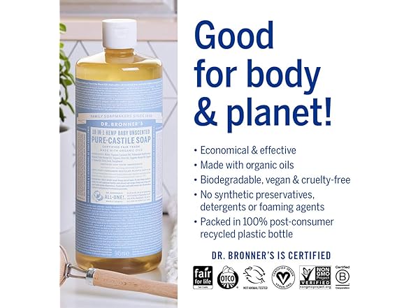 Dr. Bronner's - Pure-Castile Liquid