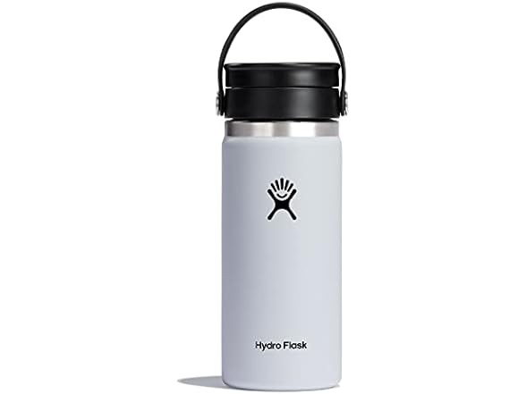 Hydro Flask Water Bottle 16 Oz White