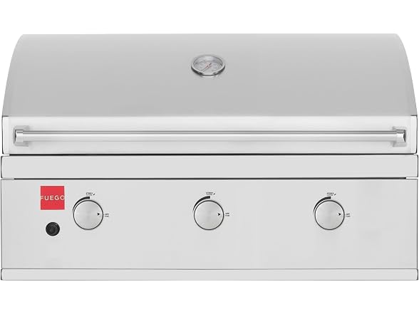 Fuego F36S-B-NG 304SS Built-in Gas Grill, Stainless Steel