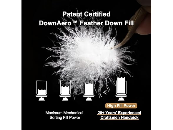 DownAero Feather Down Comforter 100% Cotton