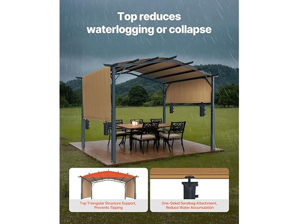 10 x 10 ft Outdoor Pergola
