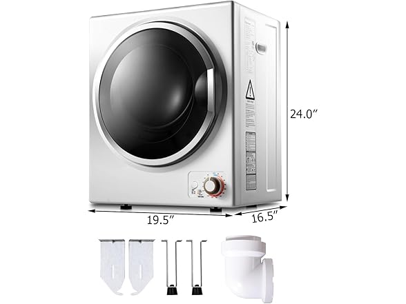 Nightcore Compact Laundry Dryer