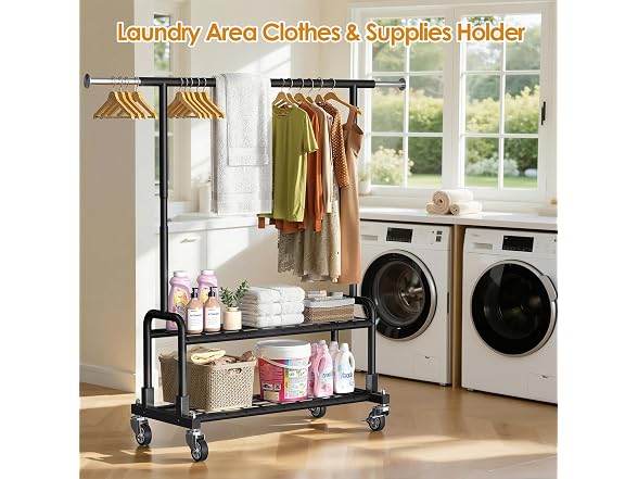 Luxspire Heavy Duty Clothes Rack