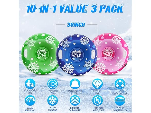 PIOSLEAI Snow Tube
