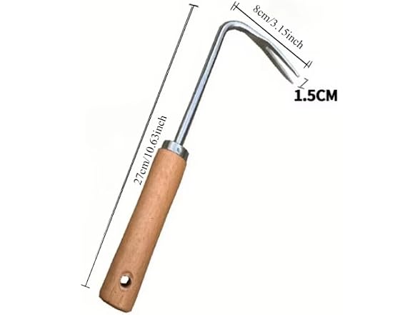 nine-tailed fox GAR-31 (2 Pack) Hand Weeder Rake Tool