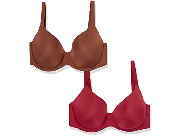 Full Cover Bra with Underwire, Pack of 2