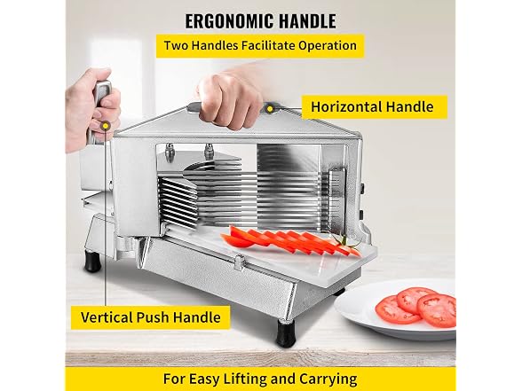 VEVOR Commercial Tomato Slicer, 1/4