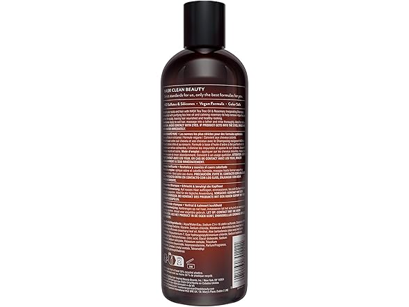 HASK Tea Tree & Rosemary Oil Scalp Care Shampoo - 12 fl oz
