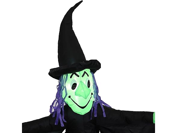 Wendolyn the Wicked Witch Inflatable w/ Lights