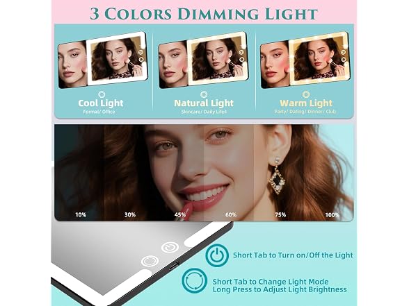 Car Sun Visor Vanity Mirror