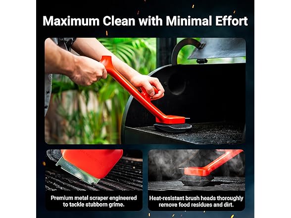 ThermoMaven BBQ Bristle-Free Steam Grill Brush