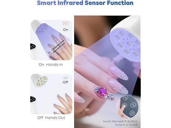 Gooseneck UV Light for Gel Nails