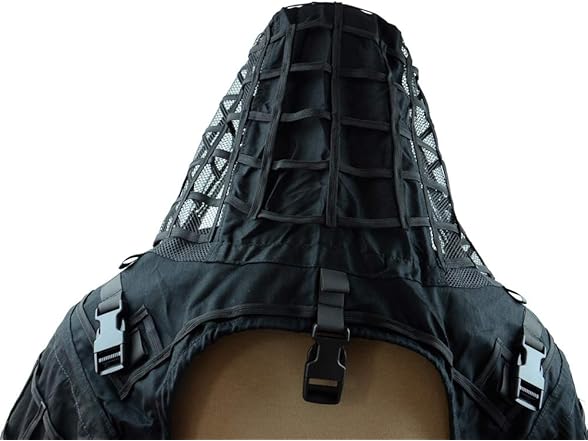 Sniper Tog Ghillie Jacket, Black