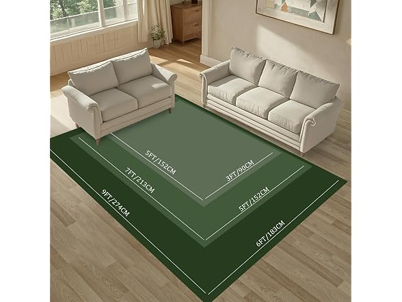 Kacvtuy Baseball Rug 5x7