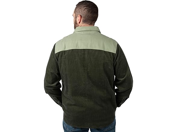 Field & Stream Mens Tungsten Corduroy Shirt Jacket
