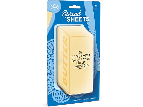 Genuine Fred Spread Sheets Sticky Pad