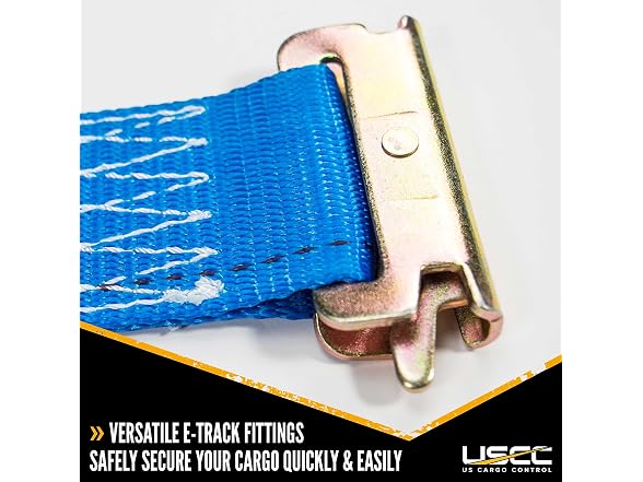 Us Cargo Control 2 x 20' Blue E-Track