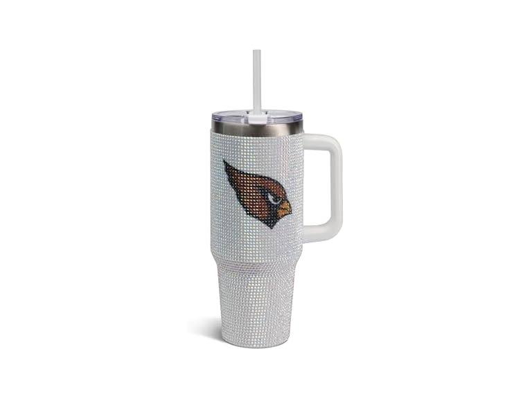 CARDINALS White Bling Tumbler (40oz)