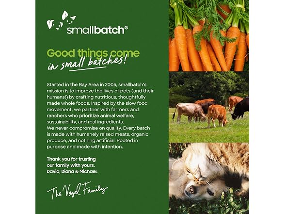 smallbatch Freeze Dried Dog Treats, Superfood Food Topper