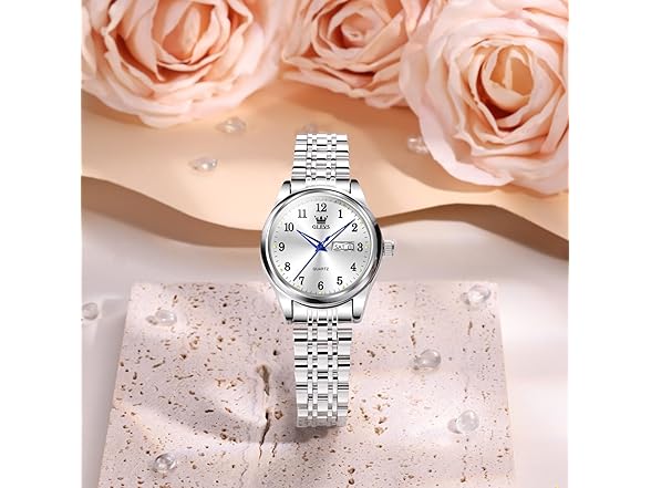 OLEVS Women’s Day Date Wrist Watch