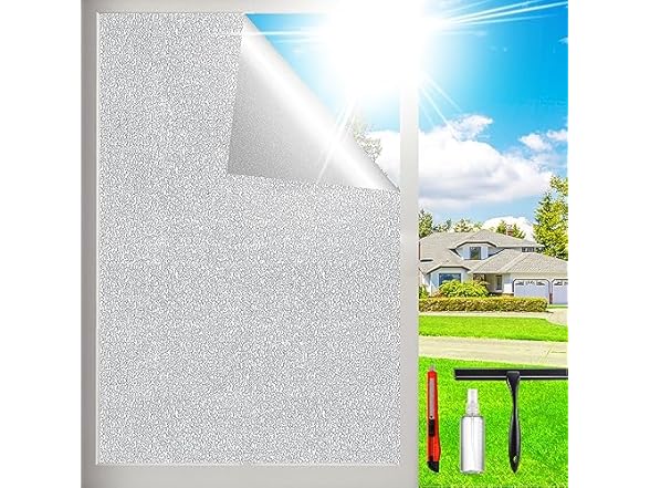 XHCN  Window Privacy Film Frosted Glass