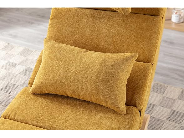 Rocking Glider Chair, Nursery, Yellow