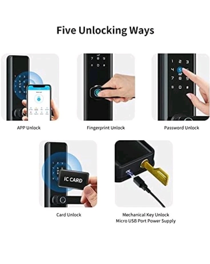 6 in-1 Smart Door Lock - Gallery 17
