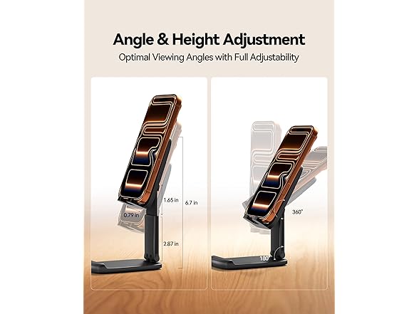 NKNZLY Cell Phone Stand for Desk