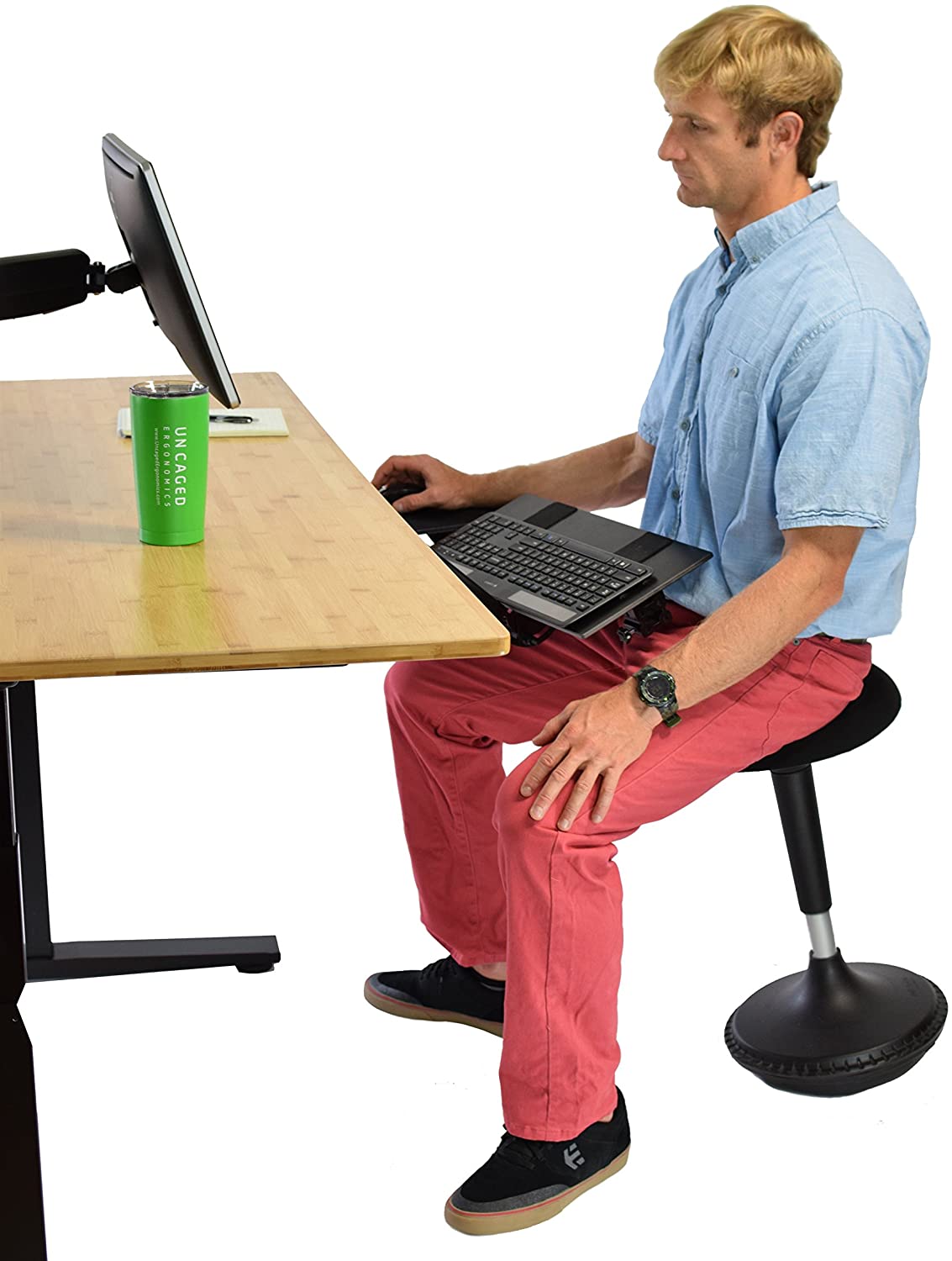 Wobble Stool Standing Desk Chair - Gallery 18