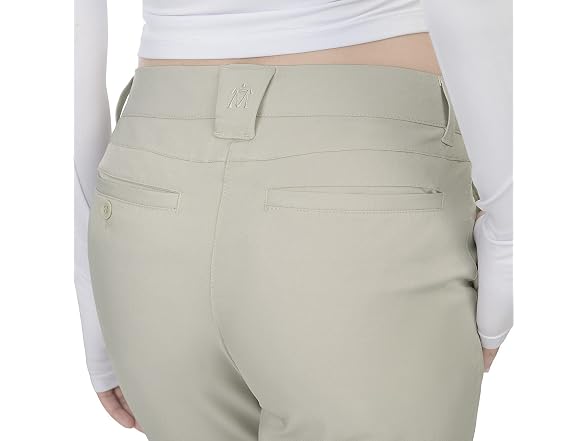Lesmart Women (8) Golf Stretch Pants Beige