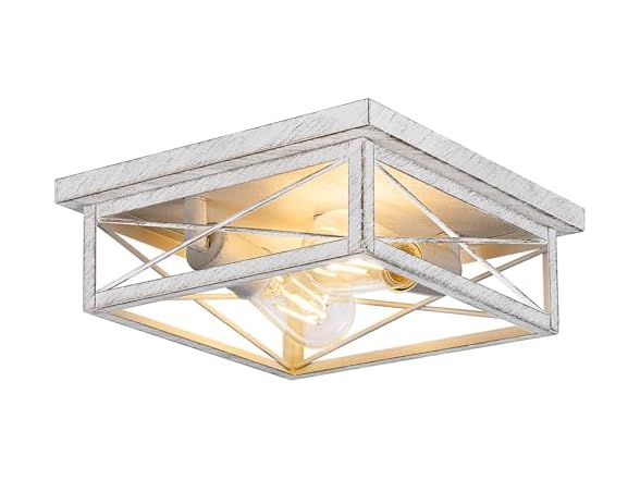 Kondras Antique White Hallway Light