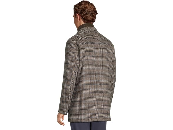 Johnston & Murphy Mens Upton Car Coat,