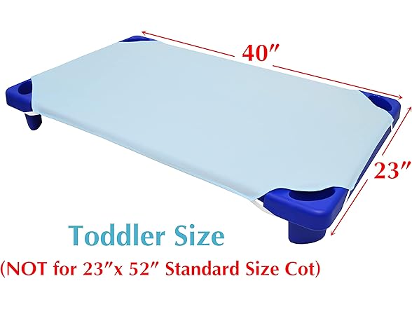 American Baby Company Cot Sheet, Blue