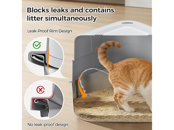 Chumajor XXL Stainless Steel Litter Box