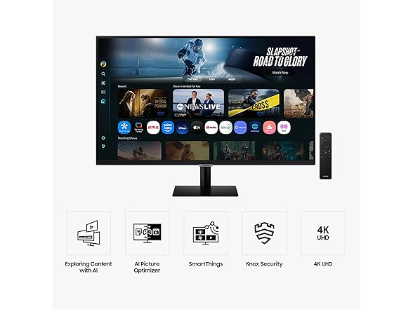 Samsung 32" UHD Monitor | LS32FM702UNXZA