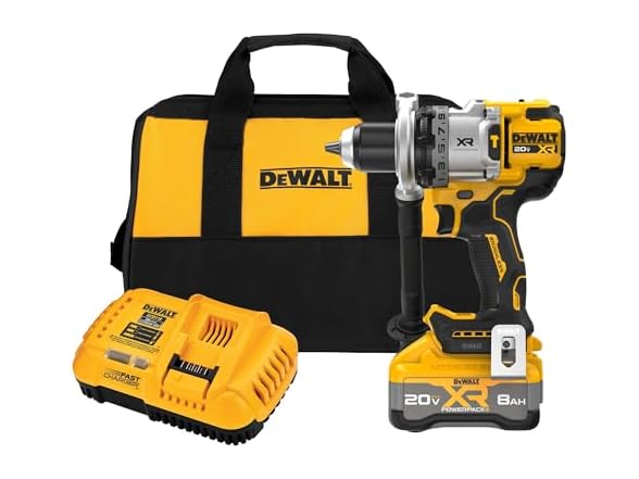 DEWALT DCD1007WW1 20V 1/2in Hammer Drill Kit