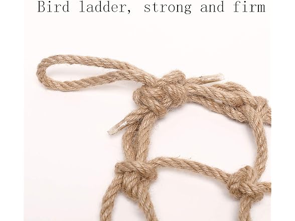 Morezi Parrot Bird Climbing Net - Cotton Rope
