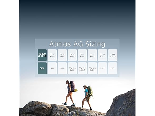 Osprey Atmos AG LT 65L Men's Backpacking Backpack