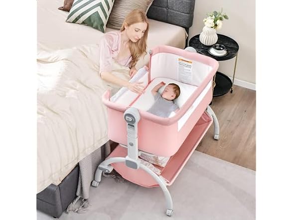 INFANS 3 in 1 Baby Bassinet