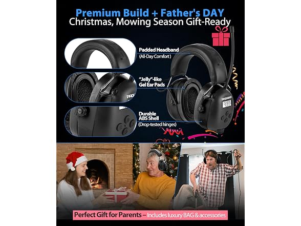 PROHEAR AM & FM Bluetooth Radio Headphones