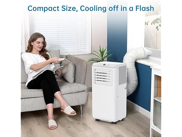 TranquilNest 8,000 BTU Portable 3-in-1 Air Conditioner