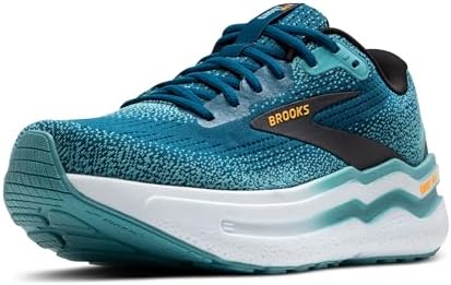 Brooks Ghost Max 2 Men's Shoes Moroccan Blue/Aqua/Orange Pop Size 10.5