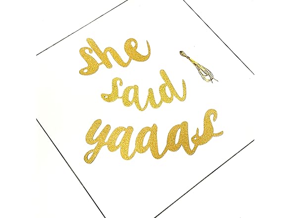 Dadam She Said Yes Banner Diamond Ring