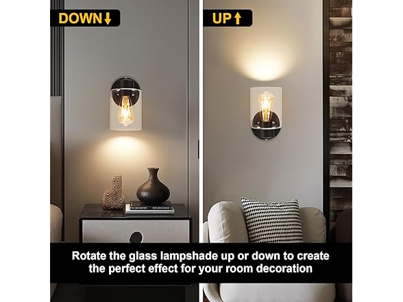 Black Bathroom Wall Sconces