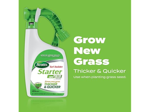 Scotts Turf Builder Starter Food, 32 fl. oz.