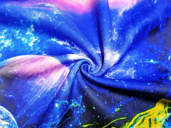 Asylvain Women (XL) Galaxy Hoodies Graphic Sweater