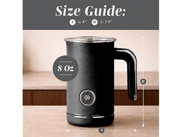 4-in-1 Electric Milk Steamer & Frother