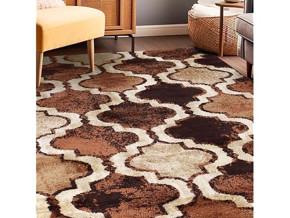 Superior Modern Indoor Area Rug, Non Slip Rug, 8'6"x11'6" - Gallery 10