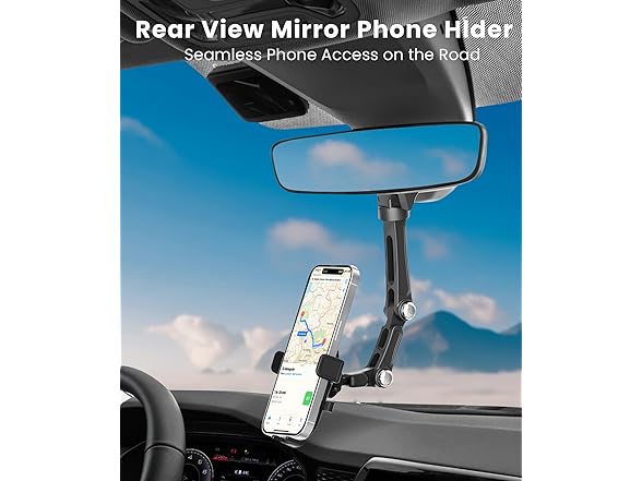 Karmus Rearview Mirror Phone Holder
